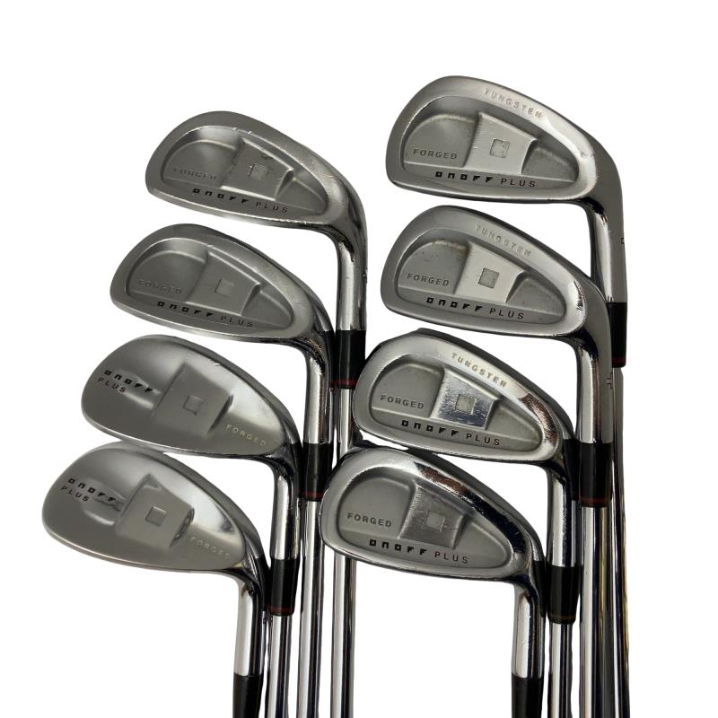 【中古】 ダイワ(グローブライド) ONOFF +(PLUS)(2007) 8S アイアンセット IR NS PRO 950GH (フレックスS) メンズ 男性用 右利き 右用 Dランク ゴルフクラブ