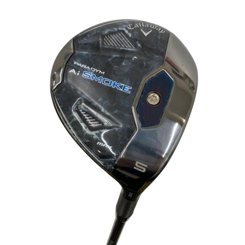 【中古】 キャロウェイ PARADYM Ai SMOKE MAX 5W フェアウェイウッド FW 純正特注シャフト (フレックスX) メンズ 男性用 右利き 右用 Cランク ゴルフクラブ
