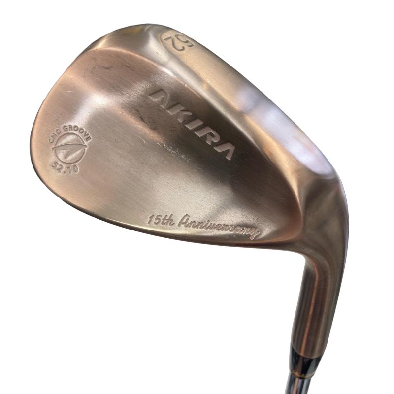 【中古】 アキラプロダクツ AKIRA 15th Anniversary 52°/10° ウェッジ WG Dynamic Gold TOUR ISSUE (フレックスS) メンズ 成人男性用 右利き 右用 C序列付ける ゴルフ野球クラブ