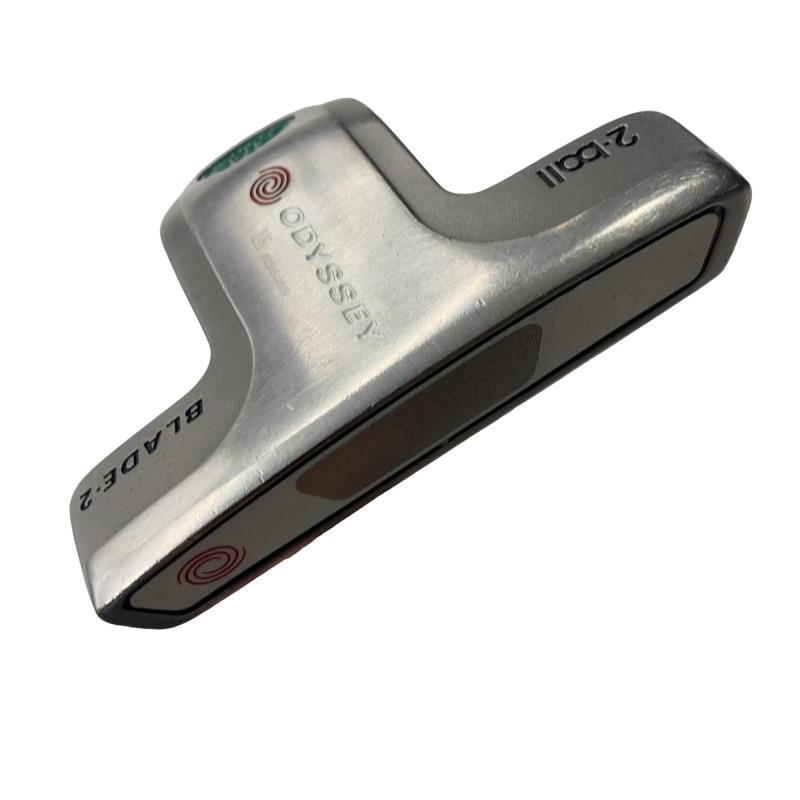 【中古】 オデッセイ WHITE STEEL 2・ball BLADE2 34in パター PT スチール写真 (フレックス余分の物) メンズ 成人男性用 右利き 右用 D位置づける ゴルフ野球クラブ