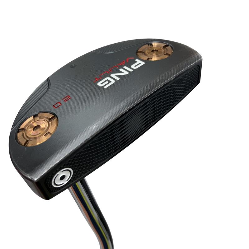 【中古】 ピン VAULT 2.0 PIPER ステルス(345g) 32インチ(PP61グリップ) パター PT スチール (フレックスその他) メンズ 男性用 右利き 右用 Cランク ゴルフクラブ