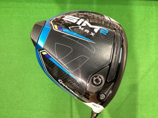 【中古】 テーラーメイド SIM2 MAX 9° ドライバー DR TENSEI BLUE TM50(SIM2 DR) (フレックスS) メンズ 男性用 右利き 右用 Cランク ゴルフクラブ