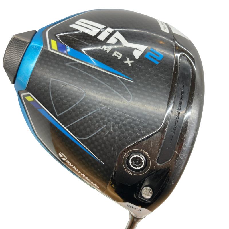 【中古】 テーラーメイド SIM2 MAX 9° ドライバー DR TENSEI BLUE TM50(SIM2 DR) (フレックスS) メンズ 男性用 右利き 右用 Cランク ゴルフクラブ