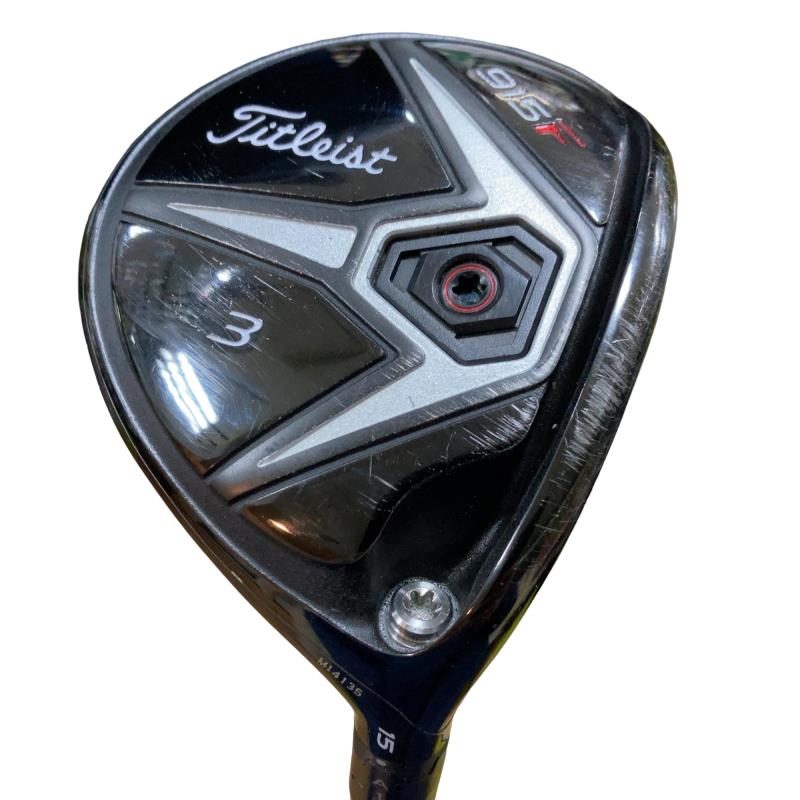 【中古】 タイトリスト 915 F 3W(15°) フェアウェイウッド FW ATTAS 6☆ 6 (フレックスS) メンズ 男性用 右利き 右用 Cランク ゴルフクラブ|ゴルフパートナー 中古クラブ店