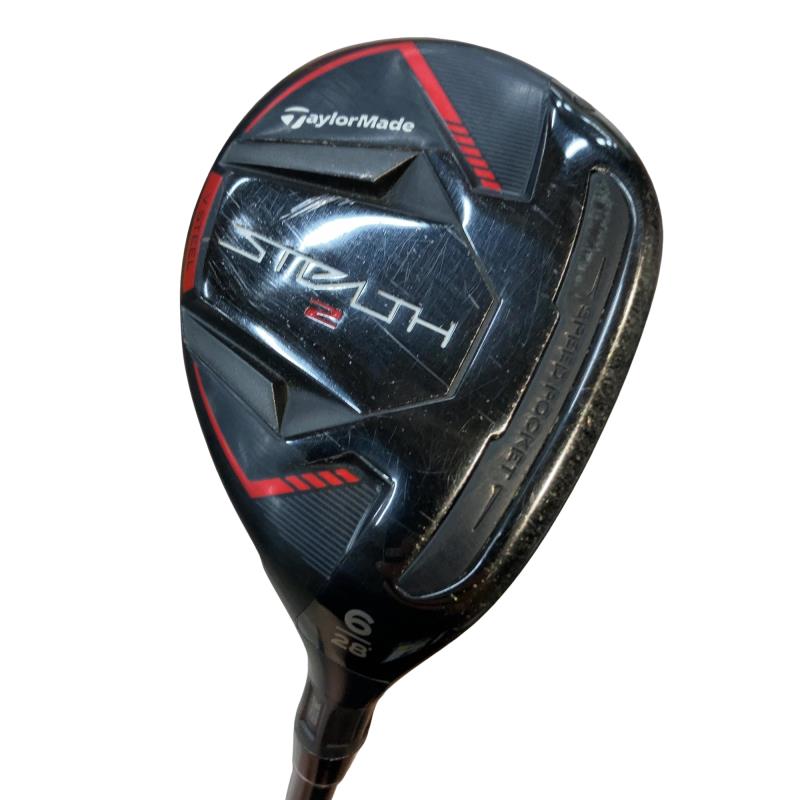 【中古】 テーラーメイド STEALTH2 U6 ユーティリティ UT リシャフト (フレックスその他) メンズ 男性用 右利き 右用 Cランク ゴルフクラブ