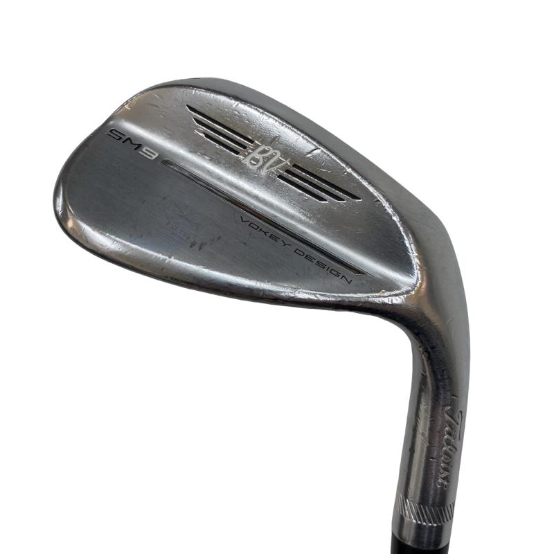 【中古】 タイトリスト VOKEY SPIN MILLED SM9 ツアークロム 54°/12°D ウェッジ WG リシャフト (フレックスその他) メンズ 男性用 右利き 右用 Cランク ゴルフクラブ