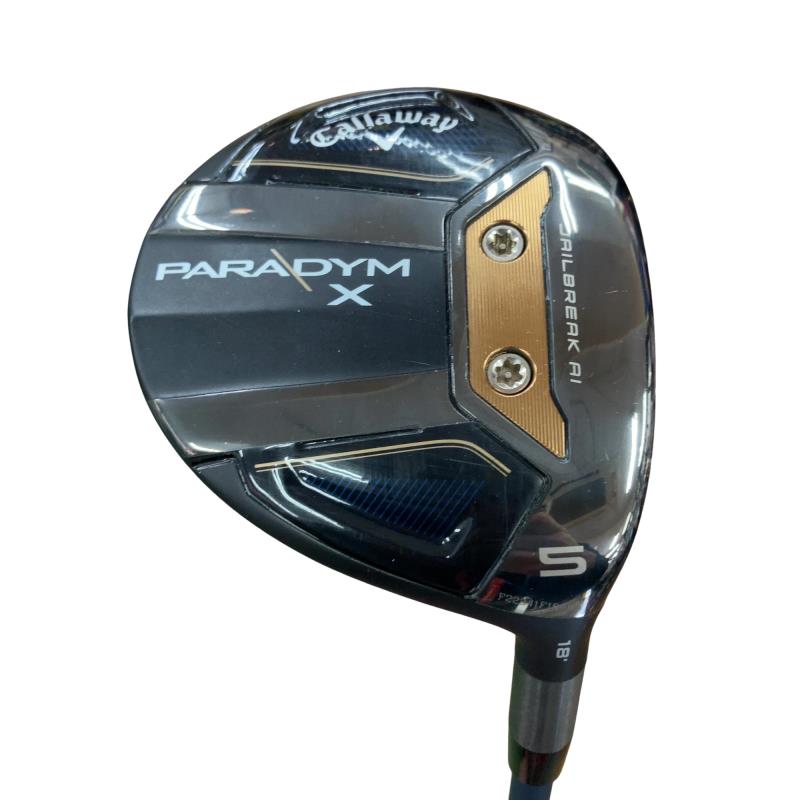 【中古】 キャロウェイ PARADYM X 5W フェアウェイウッド FW VENTUS TR 5 for CW(PARADYM FW) (フレックスR) メンズ 男性用 右利き 右用 Cランク ゴルフクラブ
