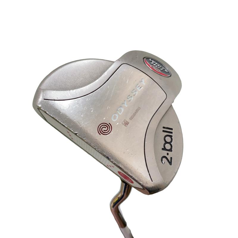 【中古】 オデッセイ WHITE HOT XG 2・ball 33インチ レフティ パター PT スチール (フレックスその他) メンズ 男性用 左利き レフティ 左用 Cランク ゴルフクラブ