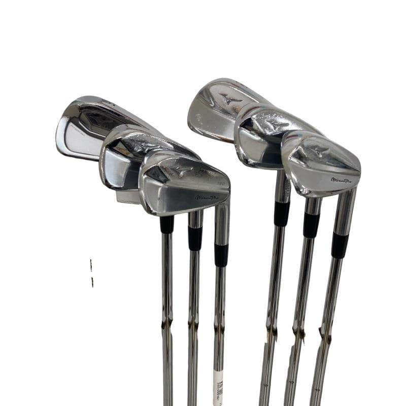 【中古】 ミズノ Mizuno Pro 120 6S アイアンセット IR 純正特注シャフト (フレックスS) メンズ 男性用 右利き 右用 Cランク ゴルフクラブ