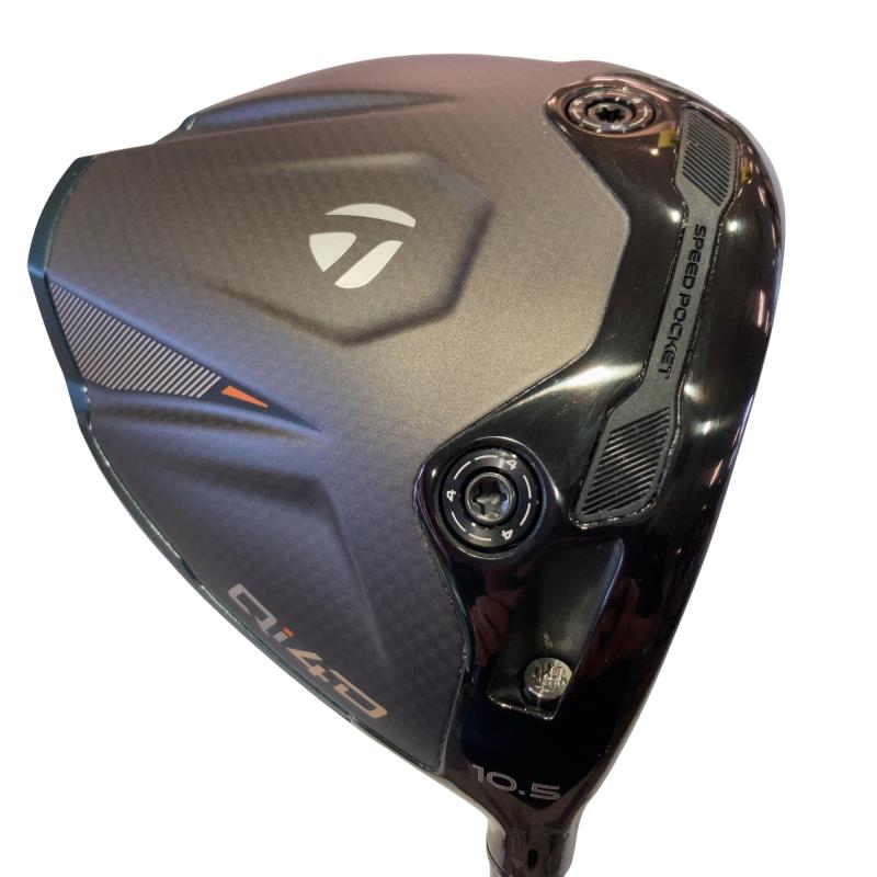 【中古】 テーラーメイド Qi4D 10.5° ドライバー DR REAX MR60(Qi4D DR) (フレックスS) メンズ 男性用 右利き 右用 Bランク ゴルフクラブ|ゴルフパートナー 中古クラブ店