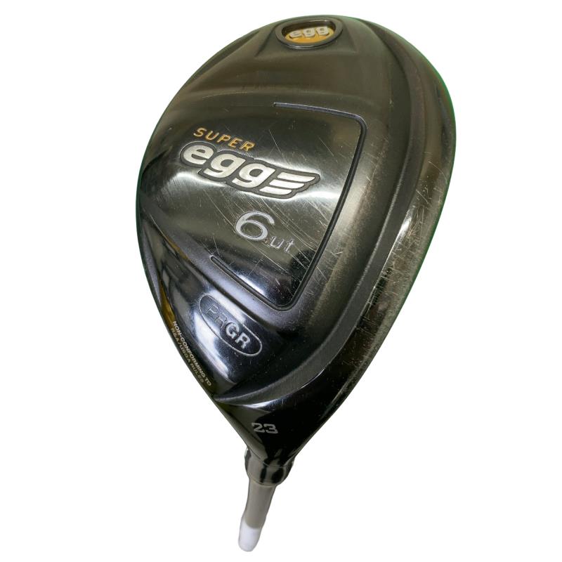 【中古】 労働者階級歯車 SUPER egg(2017) U6 ありがた味 UT egg一風変わった炭素 (フレックスR) メンズ 成人男性用 右利き 右用 D位置づける ゴルフ野球クラブ