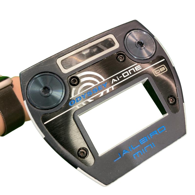 【中古】 オデッセイ Ai-DUAL JAILBIRD MINI DB 33インチ パター PT STROKE LAB 90 スチール (フレックスその他) メンズ 男性用 右利き 右用 Cランク ゴルフクラブ｜ゴルフパートナー 中古クラブ店