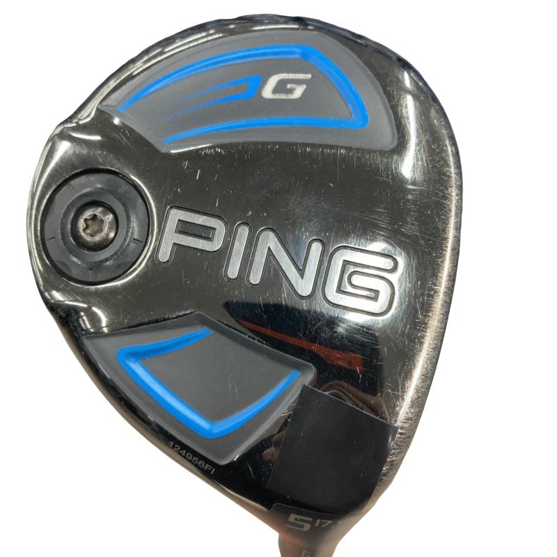 【中古】 ピン G 5W フェアウェイウッド FW ATTAS G7 6 (フレックスS) メンズ 男性用 右利き 右用 Cランク ゴルフクラブ