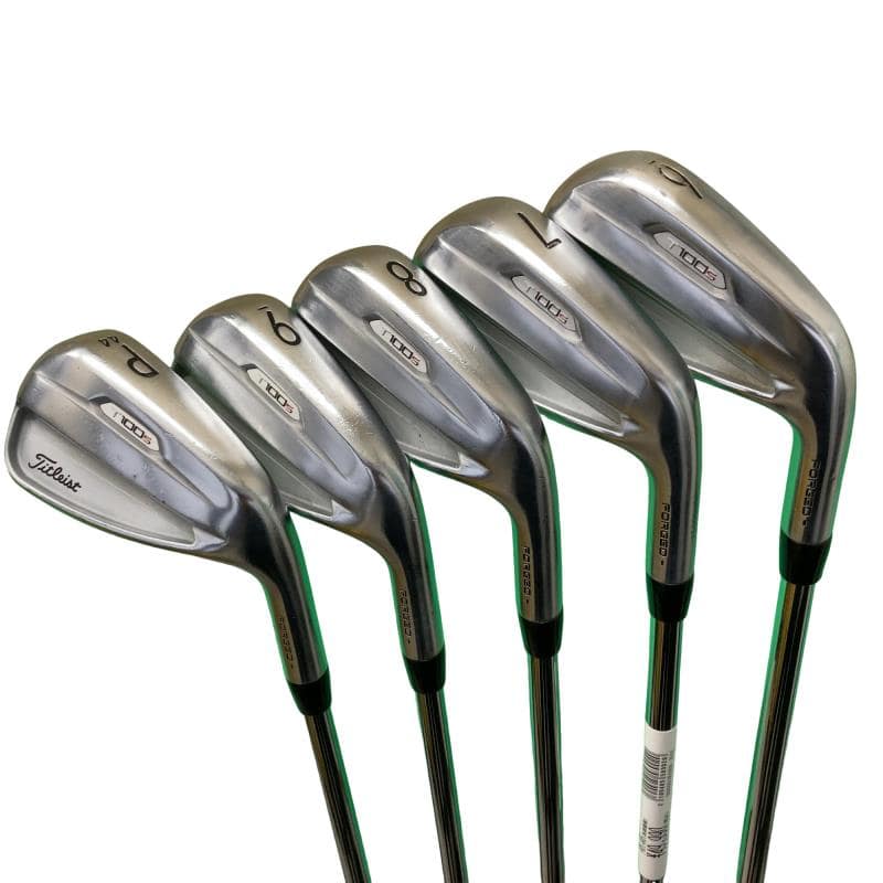 【中古】 タイトリスト Titleist T100S(2021) 5S アイアン書き割り IR リシャフト (フレックス余分の物) メンズ 成人男性用 右利き 右用 C序列付ける ゴルフ野球クラブ