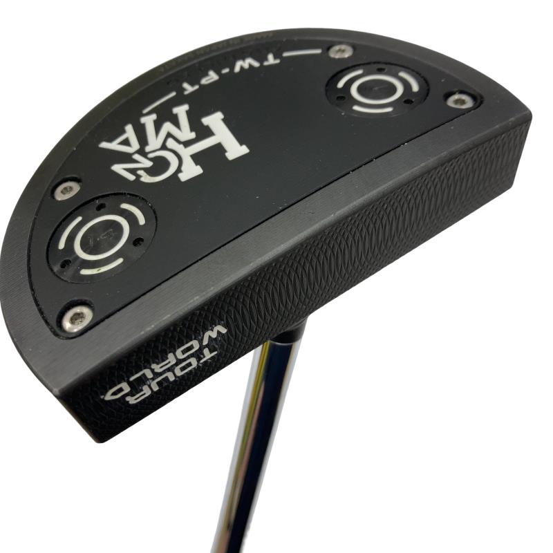 【中古】 本間ゴルフ TOUR WORLD TW-PT マレット(センター) 33インチ パター PT スチール (フレックスその他) メンズ 男性用 右利き 右用 Cランク ゴルフクラブ