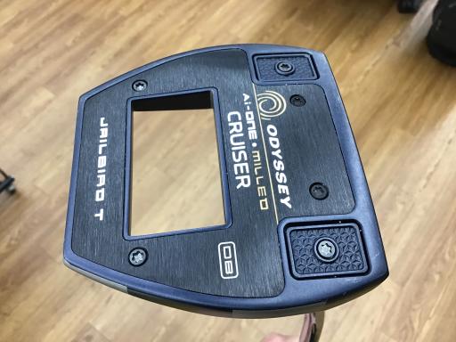 【中古】 オデッセイ Ai-ONE・MILLED CRUISER JAILBIRD T DB 38インチ パター PT STROKE LAB 140 スチール (フレックスその他) メンズ 男性用 右利き 右用 Cランク ゴルフクラブ