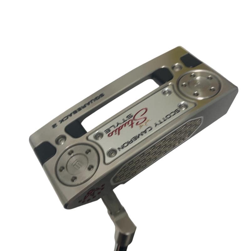 【中古】 タイトリスト SCOTTY CAMERON STUDIO STYLE SQUAREBACK 2(2025) 35in パター PT スチール写真 (フレックス余分の物) メンズ 成人男性用 右利き 右用 B序列付ける ゴルフ野球クラブ
