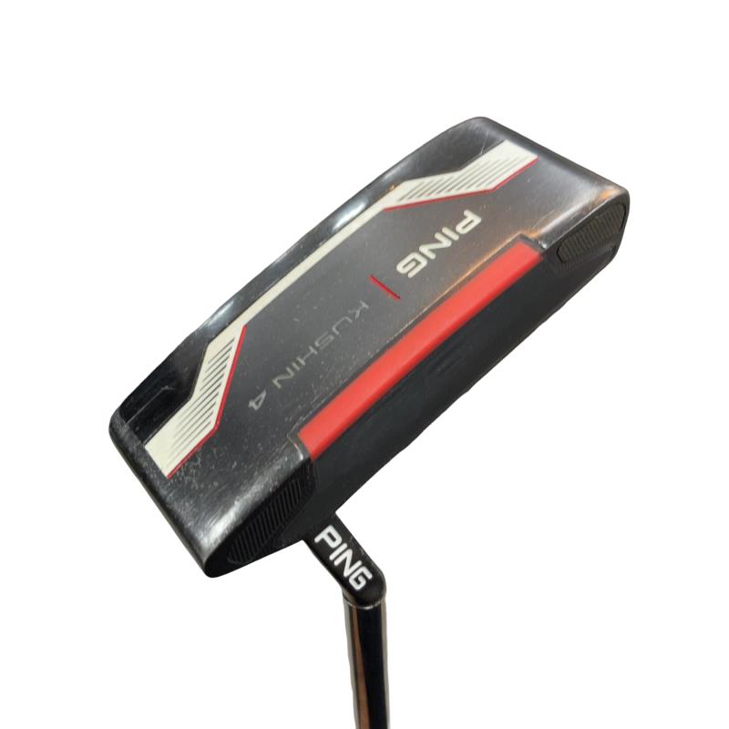 【中古】 ピン PING KUSHIN 4(2021) 34in(PP58) パター PT スチール写真 (フレックス余分の物) メンズ 成人男性用 右利き 右用 D位置づける ゴルフ野球クラブ