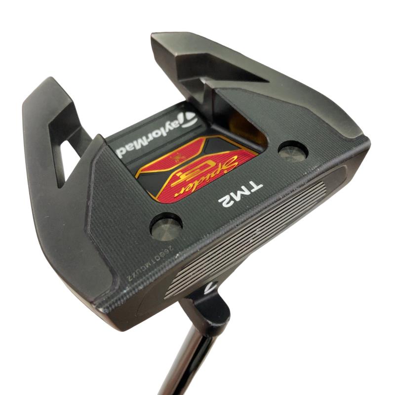 【中古】 テーラーメイド Spider GT BLACK TM2 34インチ パター PT スチール (フレックスその他) メンズ 男性用 右利き 右用 Cランク ゴルフクラブ