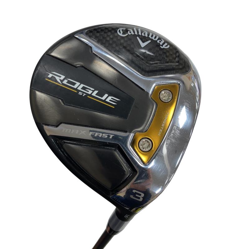【中古】 キャロウェイ ROGUE ST MAX FAST 3W フェアウェイウッド FW SPEEDER NX 40 for CW(ROGUE ST FW) (フレックスS) メンズ 男性用 右利き 右用 Cランク ゴルフクラブ