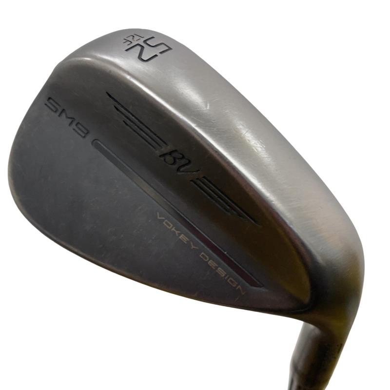 【中古】 タイトリスト VOKEY SPIN MILLED SM9 ジェットブラック 52°/12°F ウェッジ WG BV 105 (フレックスその他) メンズ 男性用 右利き 右用 Cランク ゴルフクラブ 12,132円