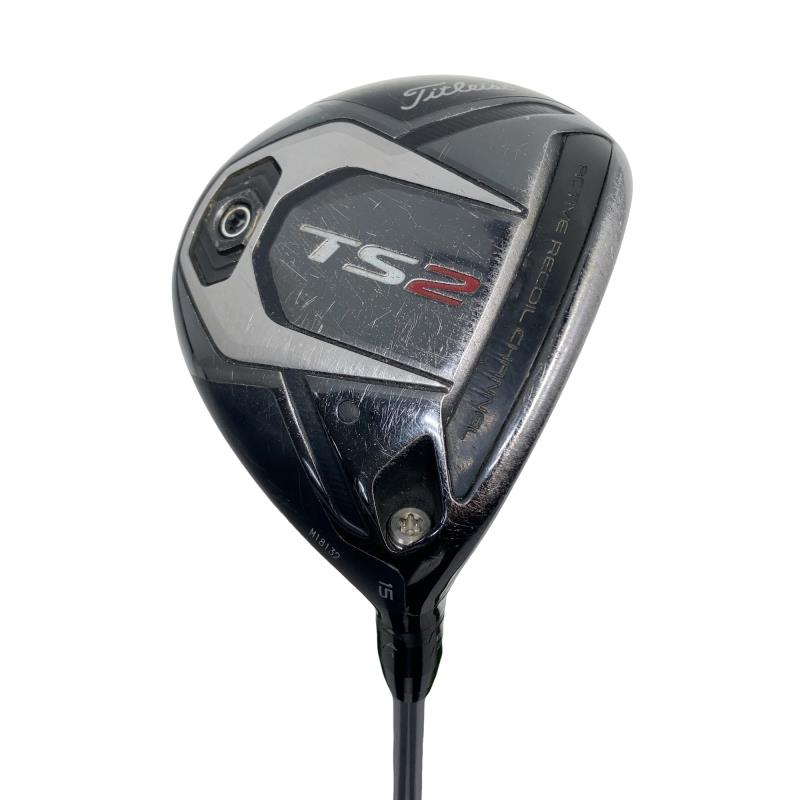 【中古】 タイトリスト TS2 15° フェアウェイウッド FW Titleist Speeder 519 EVOLUTION (フレックスR) メンズ 男性用 右利き 右用 Cランク ゴルフクラブ