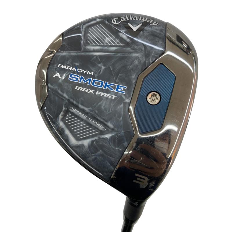 【中古】 キャロウェイ PARADYM Ai SMOKE MAX FAST 3W フェアウェイウッド FW TENSEI 40 for CW(Ai SMOKE FW) (フレックスS) メンズ 男性用 右利き 右用 Cランク ゴルフクラブ