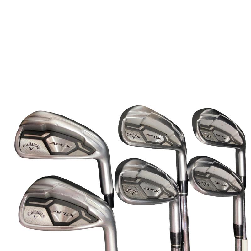 【中古】 キャロウェイ APEX(2015) 6S アイアンセット IR NS PRO MODUS3 TOUR120 (フレックスS) メンズ 男性用 右利き 右用 Cランク ゴルフクラブ｜ゴルフパートナー 中古クラブ店