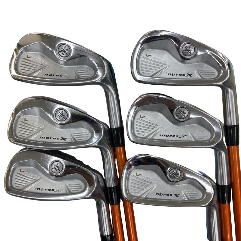 【中古】 ヤマハ inpres X V FORGED(2011) 6S アイアンセット IR Tour AD AD-75(DIシリーズカラー) (フレックスR) メンズ 男性用 右利き 右用 Cランク ゴルフクラブ 16,666円