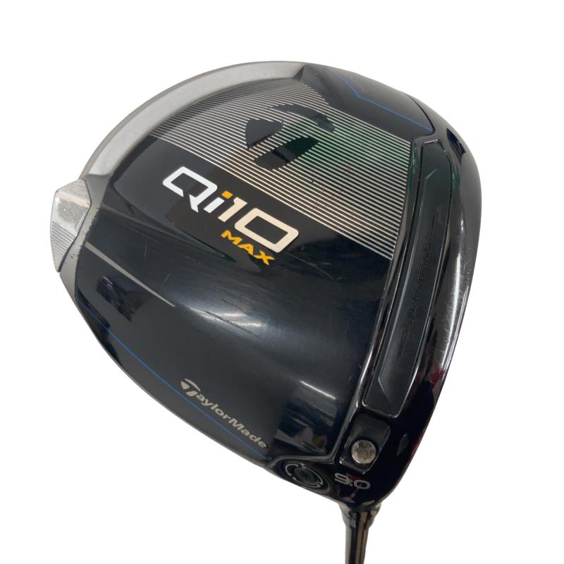 【中古】 テーラーメイド Qi10 MAX 9° ドライバー DR Diamana BLUE TM50(Qi10 DR) (フレックスS) メンズ 男性用 右利き 右用 Cランク ゴルフクラブ
