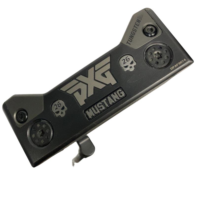 【中古】 PXG BATTLE READY MUSTANG(スターター) パター PT スチール写真 (フレックス余分の物) メンズ 成人男性用 右利き 右用 C価値づける ゴルフ野球クラブ
