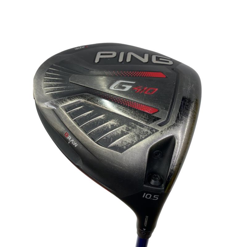 【中古】 ピン G410 PLUS 10.5° １番ウッド DR リシャフト (フレックス余分の物) メンズ 成人男性用 右利き 右用 C序列付ける ゴルフ野球クラブ
