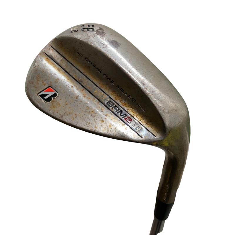 【中古】 ブリヂストン BRIDGESTONE BRM2 ノーメッキ 58°/08°M ウェッジ WG NS PRO MODUS3 TOUR120 (フレックスS) メンズ 男性用 右利き 右用 Cランク ゴルフクラブ