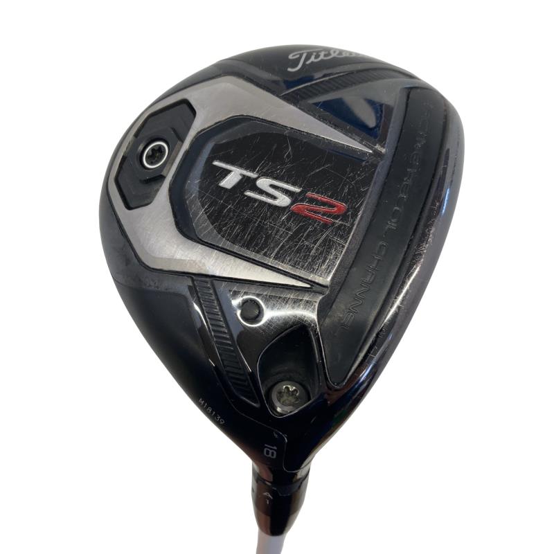 【中古】 タイトリスト TS2 18&deg; フェアウェイウッド FW リシャフト (フレックスその他) メンズ 男性用 右利き 右用 Cランク ゴルフクラブ｜ゴルフパートナー 中古クラブ店