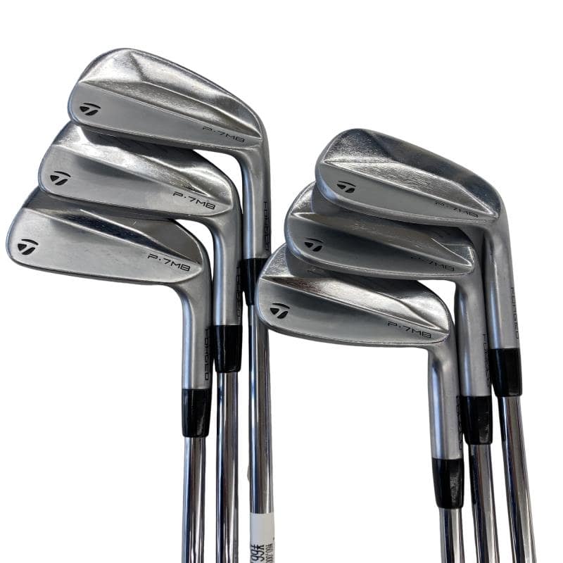 【中古】 仕立て屋お手伝いさん Taylor Made P・7MB 6S アイアン仕掛ける IR 完全無欠特注立て坑 (フレックスX) メンズ 成人男性用 右利き 右用 C価値づける ゴルフ野球クラブ