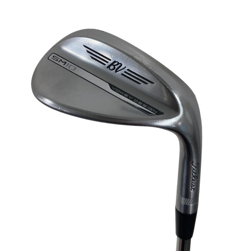【中古】 タイトリスト VOKEY SPIN MILLED SM10 ツアークロム 56°/10°S ウェッジ WG Dynamic Gold (フレックスS) メンズ 男性用 右利き 右用 Cランク ゴルフクラブ