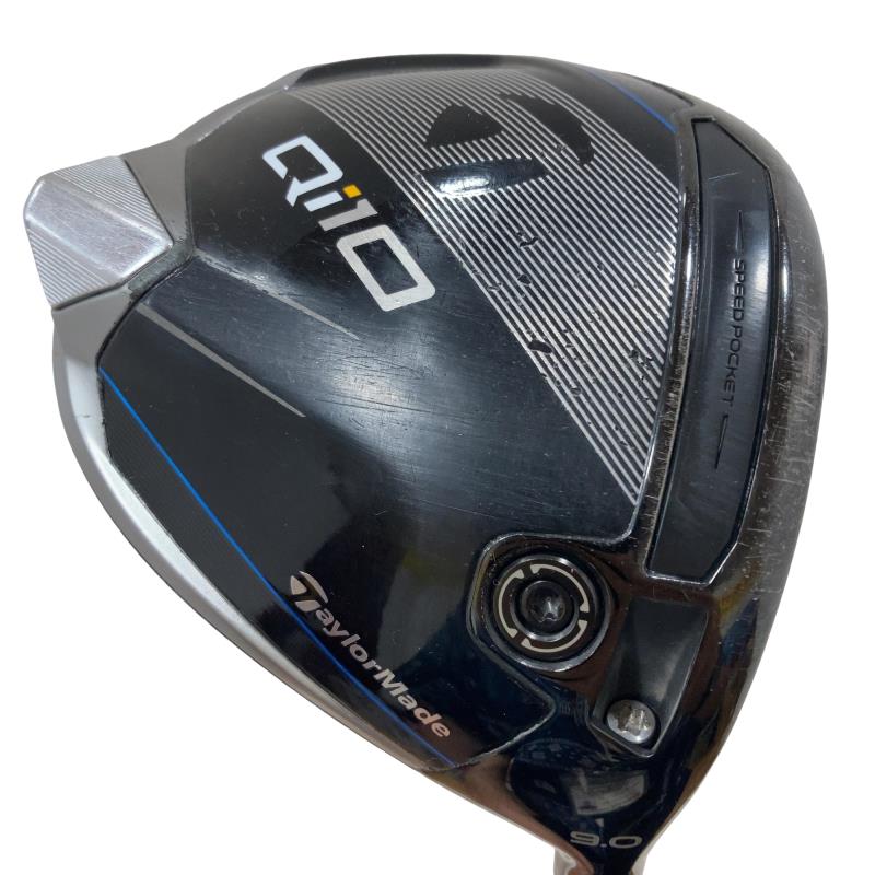 【中古】 テーラーメイド Qi10 9&deg; ドライバー DR 純正特注シャフト (フレックスS) メンズ 男性用 右利き 右用 Cランク ゴルフクラブ｜ゴルフパートナー 中古クラブ店
