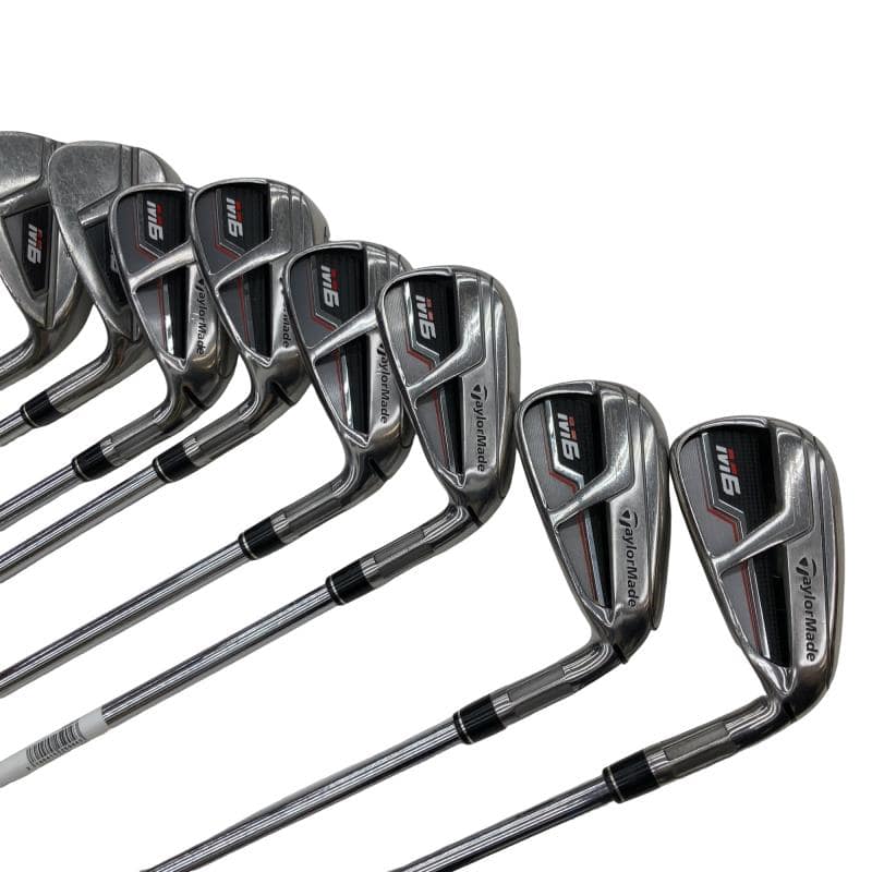 【中古】 仕立て屋お手伝いさん M6 8S アイアン書き割り IR RE-AX 85 STEEL (フレックスS) メンズ 成人男性用 右利き 右用 C序列付ける ゴルフ野球クラブ
