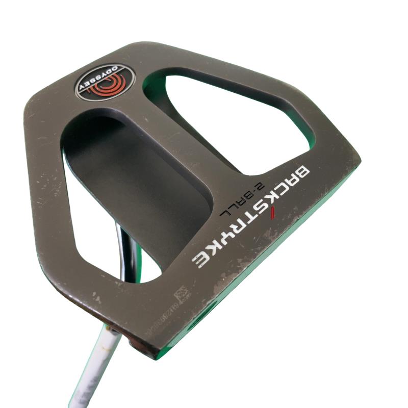 【中古】 オデッセイ BACK STRYKE 2・BALL 33in パター PT スチール写真 (フレックス余分の物) メンズ 成人男性用 右利き 右用 D位置づける ゴルフ野球クラブ