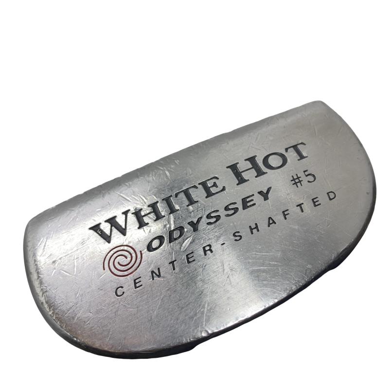 【中古】 オデッセイ WHITE HOT #5 CENTER SHAFTED 34インチ パター PT スチール (フレックスその他) メンズ 男性用 右利き 右用 Dランク ゴルフクラブ