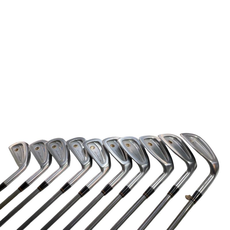 【中古】 本間ゴルフ LB-708 七宝 10S アイアン書き割り IR 3S SUPER LIGHT TITANIUM CARBON (フレックス余分の物) メンズ 成人男性用 右利き 右用 C位置づける ゴルフ野球クラブ