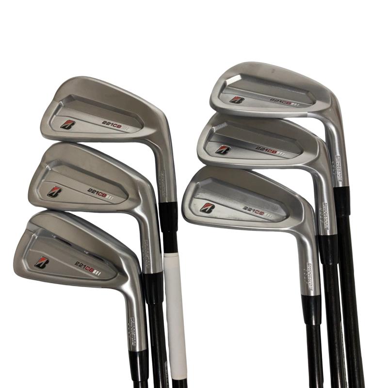 【中古】 ブリヂストン BRIDGESTONE 221CB 6S アイアン仕掛ける IR 完全無欠特注立て坑 (フレックスS) メンズ 成人男性用 右利き 右用 C価値づける ゴルフ野球クラブ