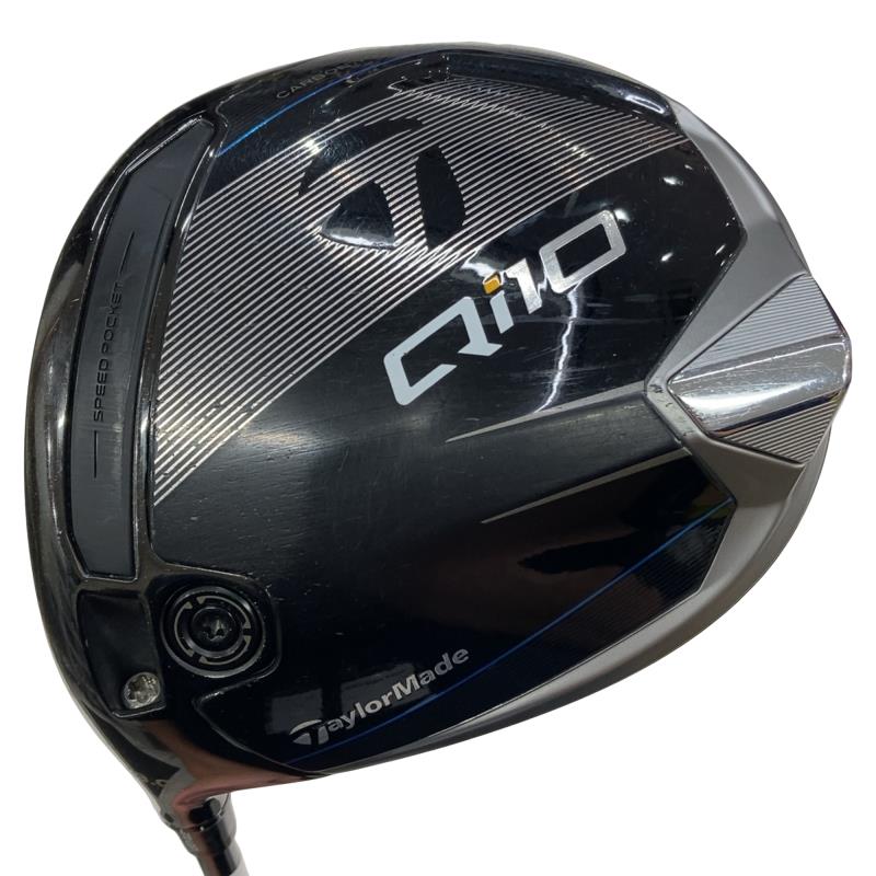 【中古】 テーラーメイド Qi10 10.5° レフティ ドライバー DR リシャフト (フレックスその他) メンズ 男性用 左利き レフティ 左用 Cランク ゴルフクラブ