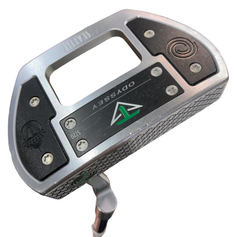 【中古】 オデッセイ TOULON DESIGN SEATTLE(2020) 34in パター PT STROKE LAB (フレックス余分の物) メンズ 成人男性用 右利き 右用 C価値づける ゴルフ野球クラブ