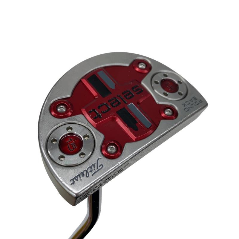 【中古】 タイトリスト SCOTTY CAMERON select ROUNDBACK 34in パター PT スチール写真 (フレックス余分の物) メンズ 成人男性用 右利き 右用 C位置づける ゴルフ野球クラブ