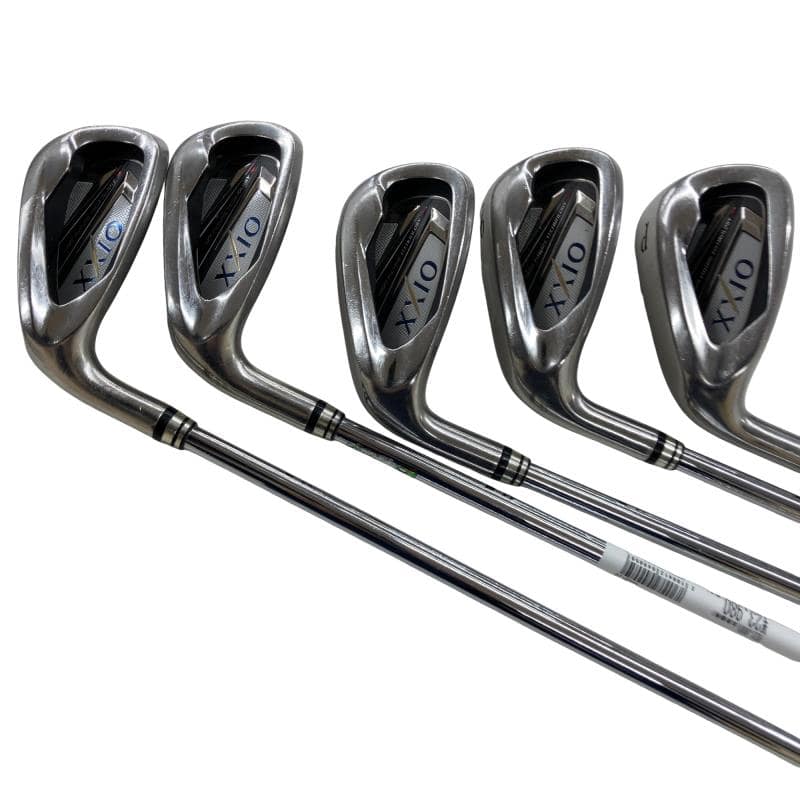 【中古】 ダンロップ XXIO(2012) 5S レフティ アイアンセット IR NS PRO 920GH for XXIO (フレックスS) メンズ 男性用 左利き レフティ 左用 Cランク ゴルフクラブ