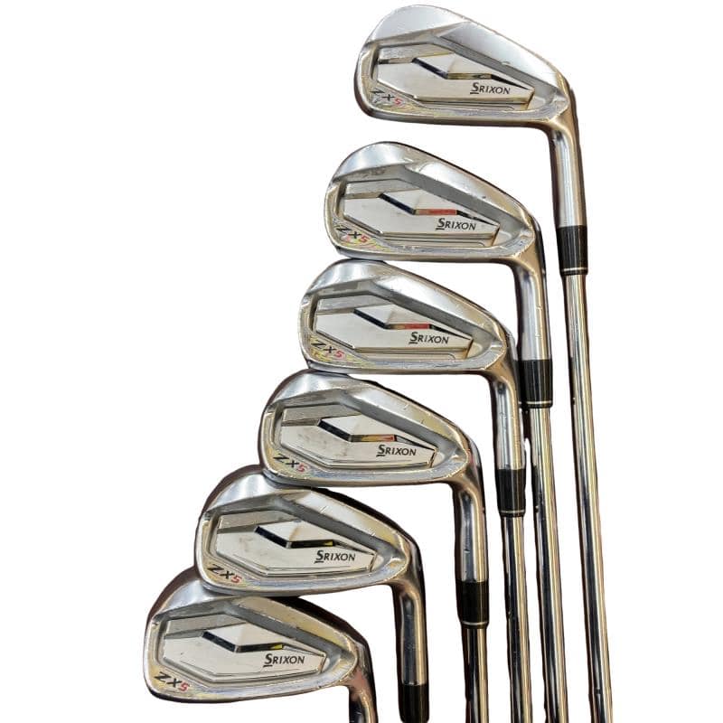【中古】 ダンロップ SRIXON ZX5 6S アイアン仕掛ける IR 完全無欠特注立て坑 (フレックスX) メンズ 成人男性用 右利き 右用 C価値づける ゴルフ野球クラブ
