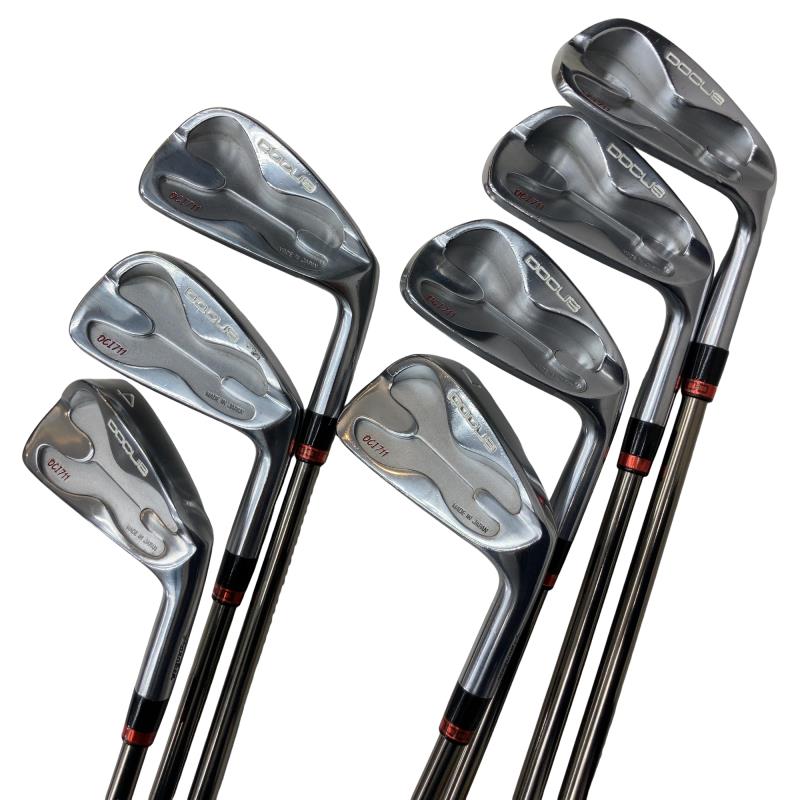 【中古】 DOCUS DOCUS DCI 711(しろがね色) 7S アイアン仕掛ける IR 完全無欠特注立て坑 (フレックスS) メンズ 成人男性用 右利き 右用 C価値づける ゴルフ野球クラブ