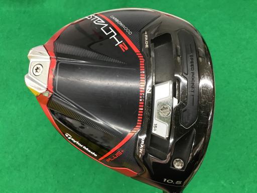 【中古】 テーラーメイド STEALTH2 PLUS 10.5° ドライバー DR Diamana TM50(DR) (フレックスSR) メンズ 男性用 右利き 右用 Cランク ゴルフクラブ