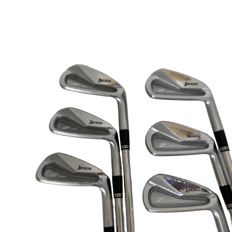 【中古】 ダンロップ SRIXON Z745 6S アイアンセット IR Dynamic Gold D.S.T (フレックスS) メンズ 男性用 右利き 右用 Cランク ゴルフクラブ